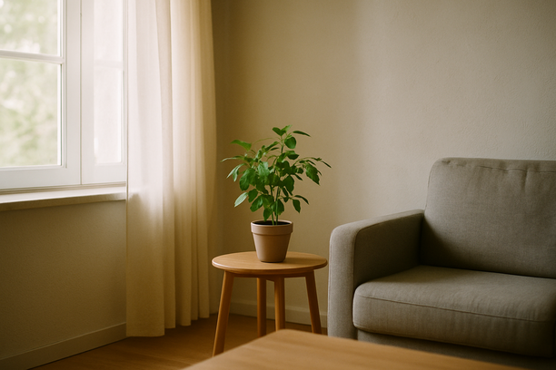 Can Anxiety Medication Cause Erectile Dysfunction? Understanding the Connection and Its Impact on Your Relationships alt_text: A serene living room corner featuring natural light and a single potted plant on a table.